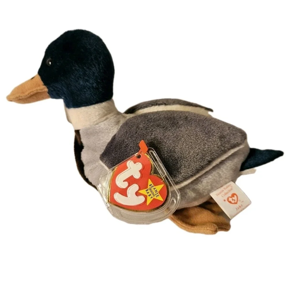 Ty Beanie Baby Jake The Drake 1997 With Tag - Picture 1 of 5